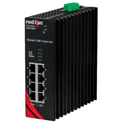 Red Lion 1000-POE4+ Gigabit Midspan Injector
